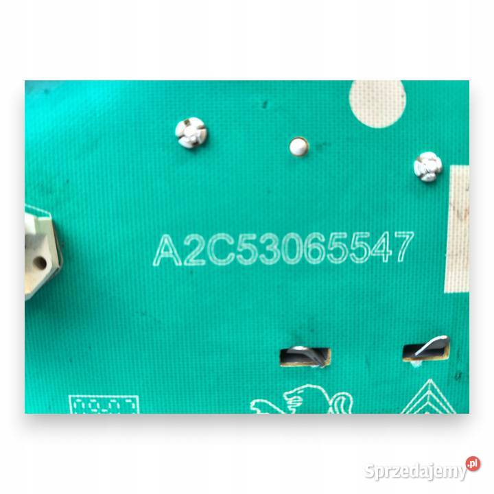 LICZNIK ZEGARY A2C53065547 Peugeot 207 14 8V 16V osobowe Chełm