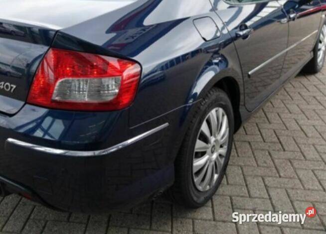 PEUGEOT 407 20 HDI przyciemniane szyby Samochody osobowe Siedlce sprzedam