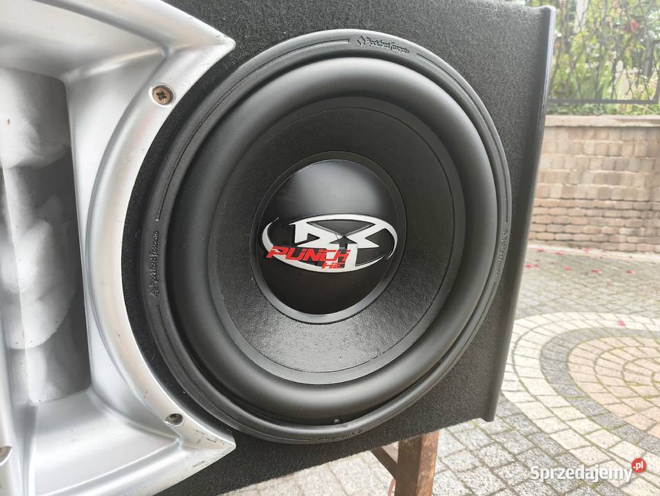 Skrzynia bassowa basowa tuba subwoofer Rockford Niegowonice