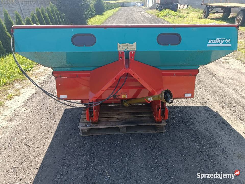 Rozsiewacz Sulky Dpx 1500 oryginał transport Bogoria