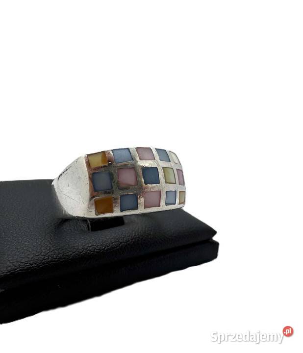 Srebrny Sygnet pr 925 715g Rozmiar 20 Elbląg