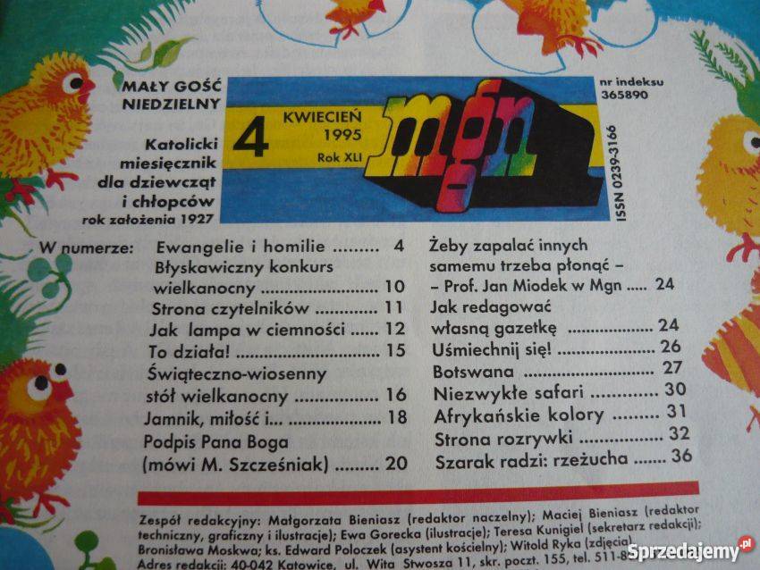 MAŁY GOŚĆ NIEDZIELNY 1995 4 małopolskie Tarnów