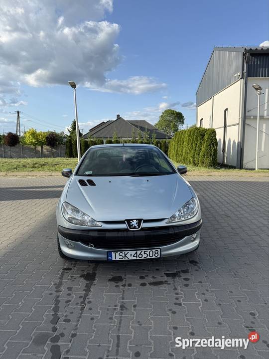 Peugeot 206 CC 16 Benzyna 2002r Cabrio świętokrzyskie Pawłów