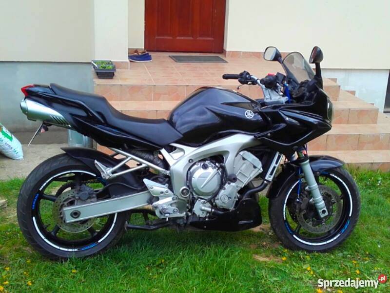 YAMAHA FZ6 FZ 6 FAZER czarny lubelskie Ciecierzyn sprzedam