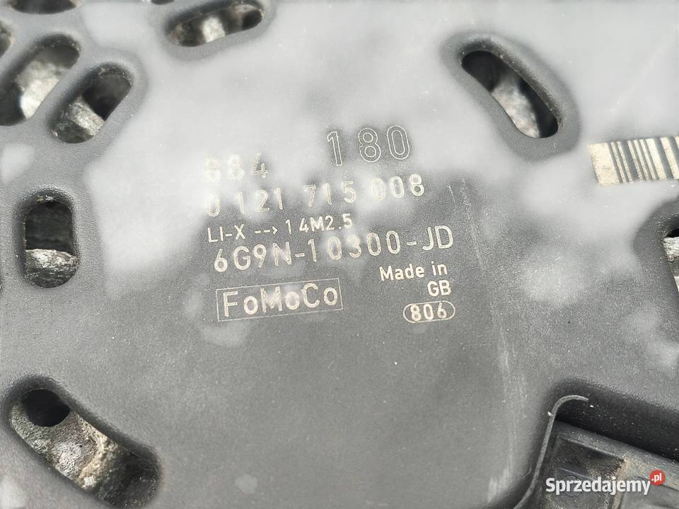 ALTERNATOR Volvo V60 XC60 V70 20 D 0121715008