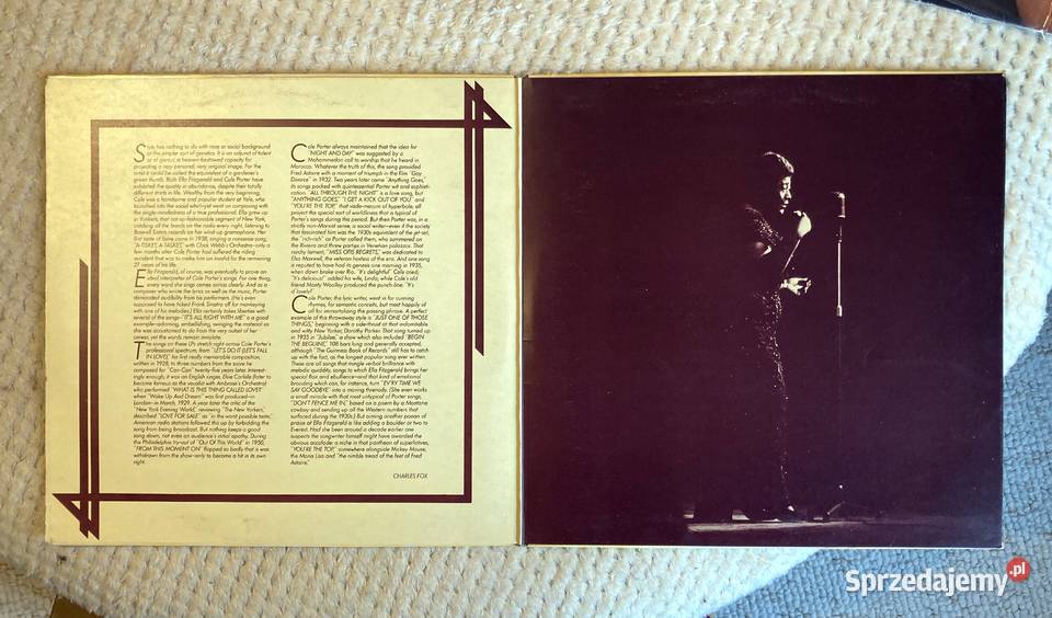 Ella Fitzgerald Sings The Cole Porter Song Book zachodniopomorskie Szczecin sprzedam