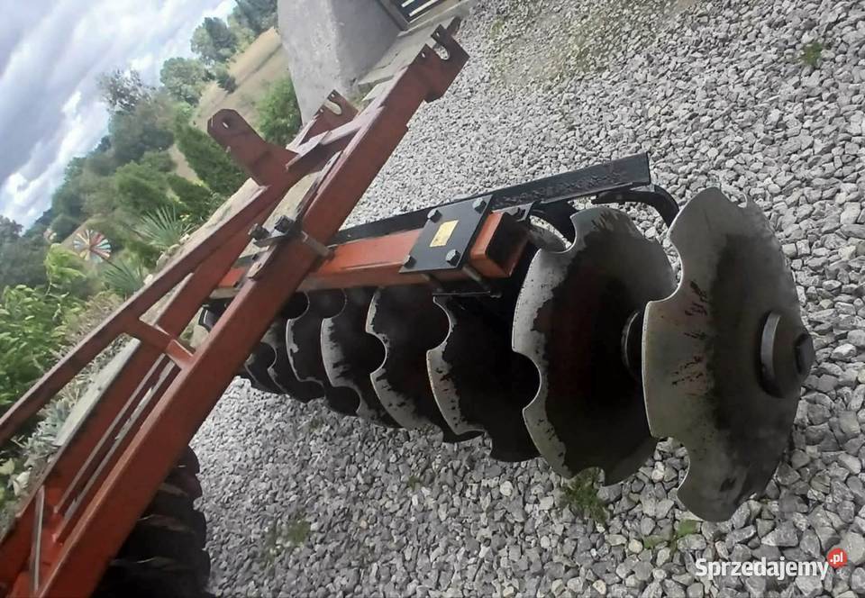 Brona talerzowa 2x11 szerokość 24m talerzówka Wólka Orłowska