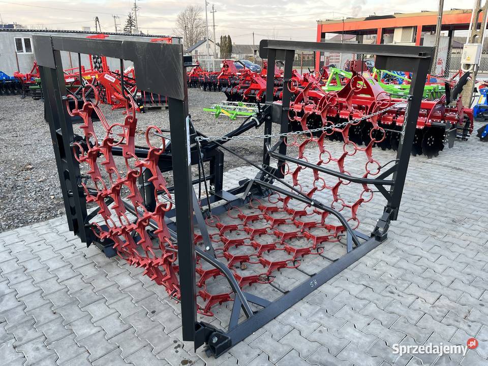 Włóka łąkowopolowa 6m 4 rzę brona polowa palcowa Tomaszów Mazowiecki