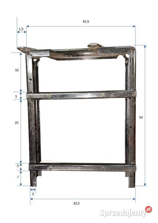 Rama chłodnicy 3029192M91 MF 22196 MF4 URSUS Tyczyn
