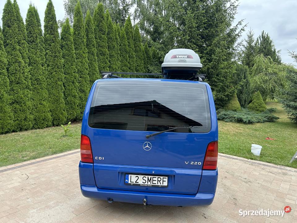 Mercedes V220 W638 relingi dachowe