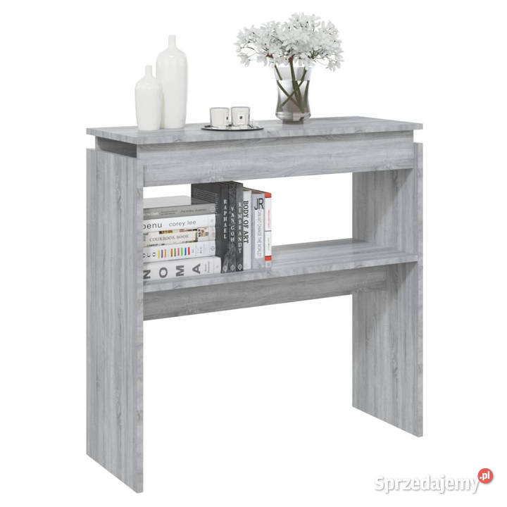 Stolik konsolowy szary dąb sonoma 80x30x80 Stoły Stoły sprzedam