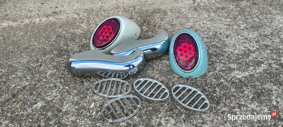 VW GARBUS OVAL DZIADEK LAMPY TYŁ NOWE OSŁONY Świdnica