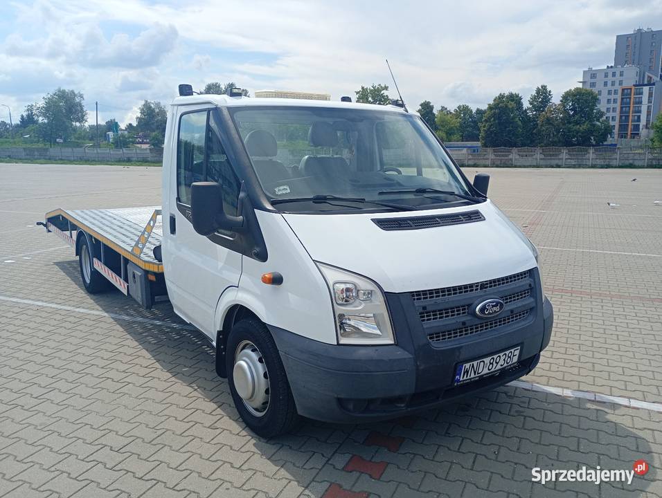 Laweta Ford Transit Pomoc Drogowa zarejestrowany w Polsce Nowy Dwór Mazowiecki