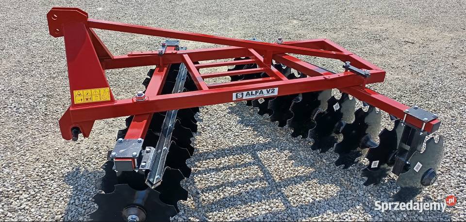 Brona talerzowa talerzówka STRUMYK układ V Nisko