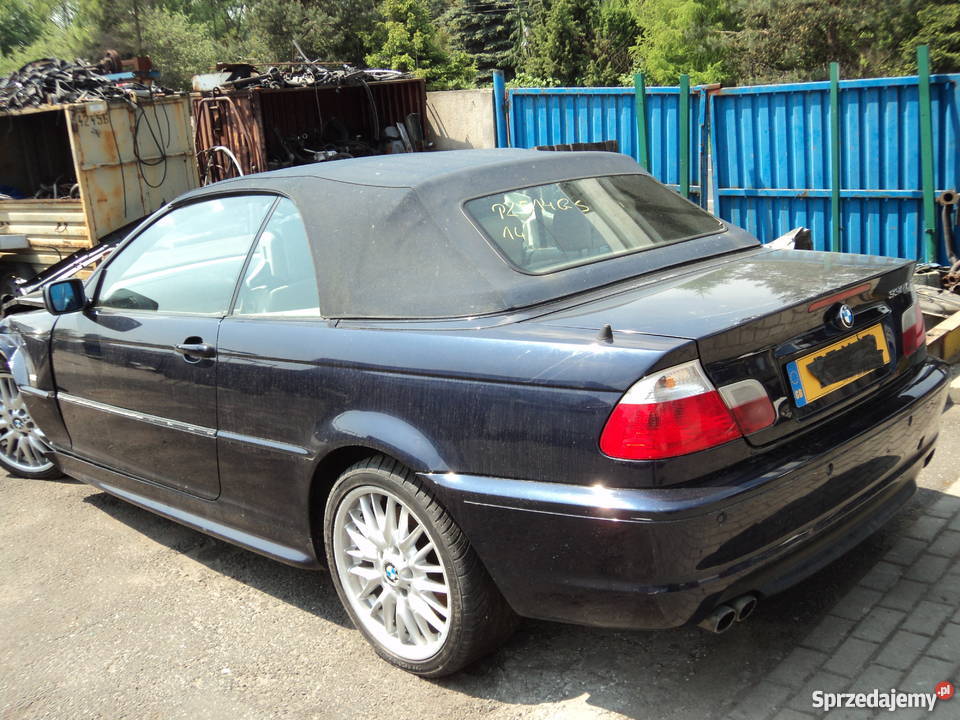 tylna klapa kompletna bmw e46 cabrio Karoseria Aleksandrów Łódzki