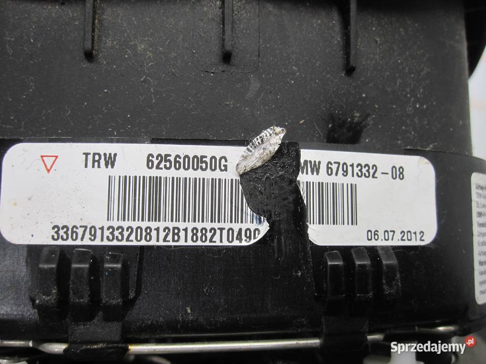 BMW F20 12r AIRBAG poduszka kierowcy 6791332 osobowe Poduszki powietrzne Kielce