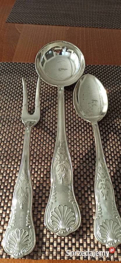 Ekskluzywny Komplet Sztućców z Motywem Muszli Antyki