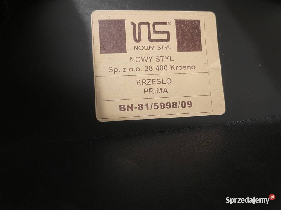 Krzesło obrotowe PRIMA Krosno Wrocław