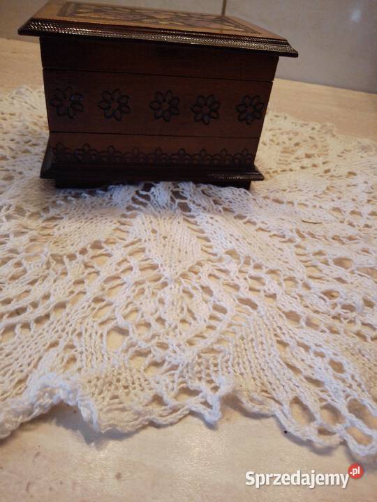 Szkatułka drewniana podwójnie otwierana kujawsko-pomorskie Nakło nad Notecią sprzedam