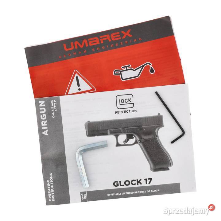 Pistolet wiatrówka Glock 17 gen 5 MOS 45mm Warszawa