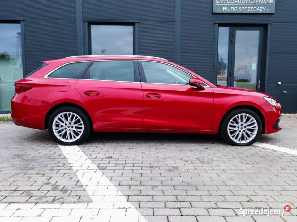 SEAT Leon 2021r FV23 FullLED Asystenci nieuszkodzony Leon Kraków