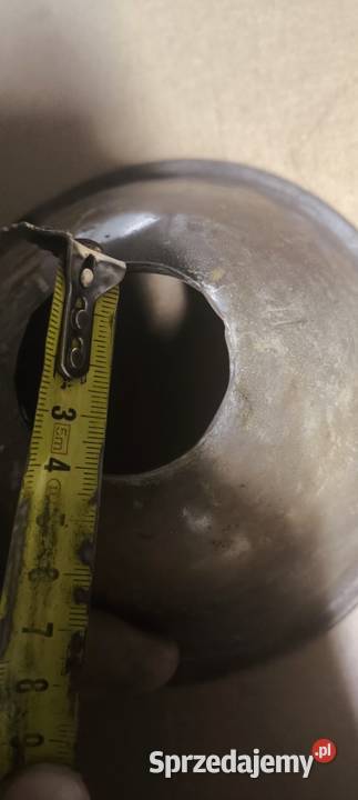 Odbłyśnik mosiężny oprawką żarówki 160mm ursus Lutoryż
