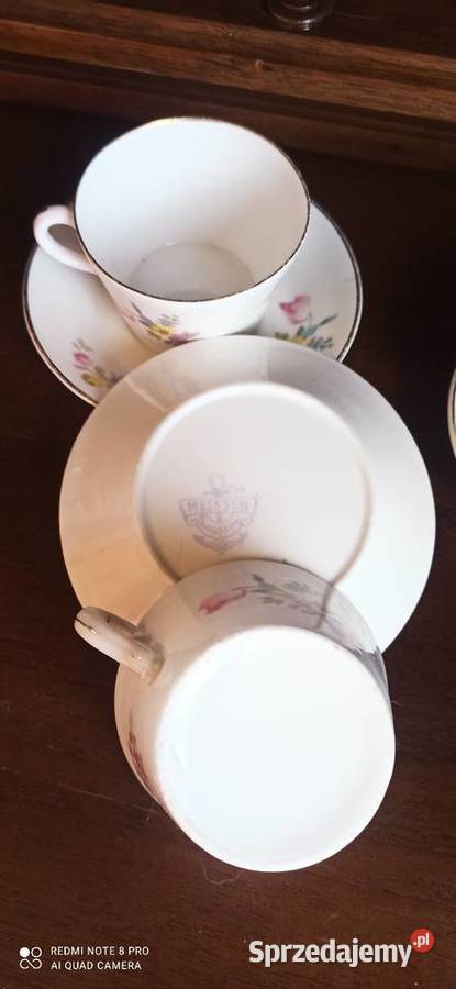 Filiżanka Meissen Gustavberg
Biała porcelana Gdańsk