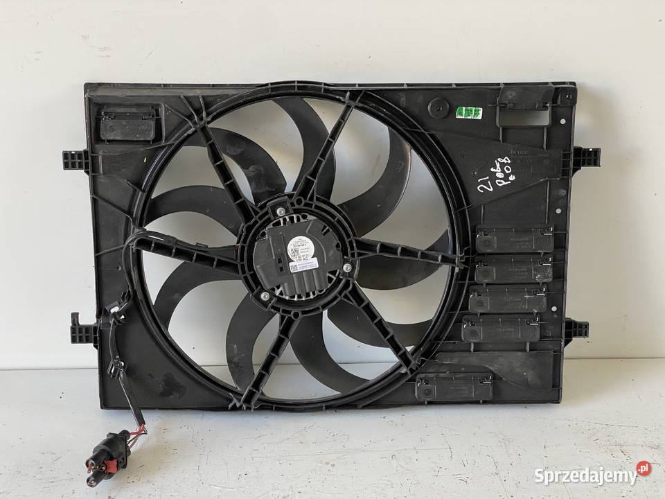 WENTYLATOR CHŁODNICY VW T POLO 2Q0959455K Motoryzacja Wola Filipowska