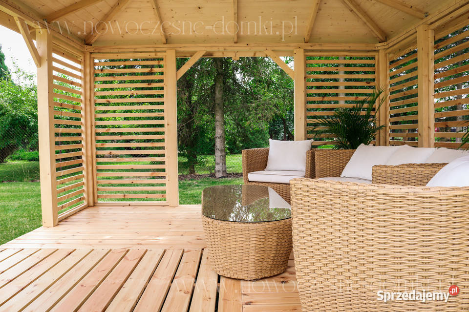 Altanka ogrodowa Milano 1 wym 3x4m Producent Gliwice