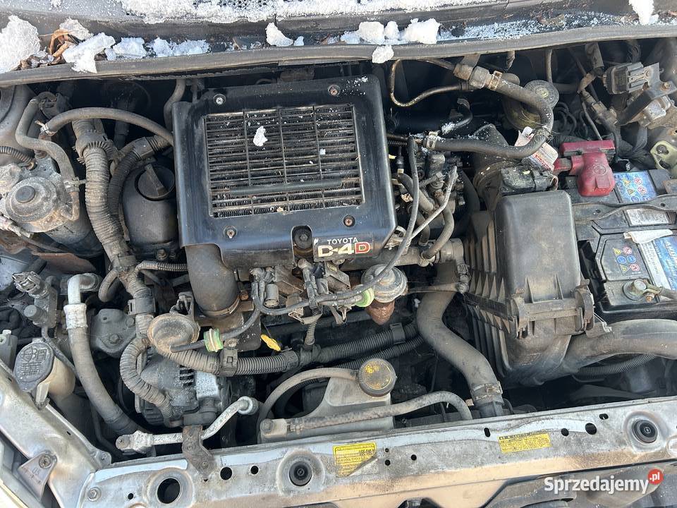 Silnik kompletny Toyota Yaris I D4D 14 1NDTV świętokrzyskie Bodzentyn