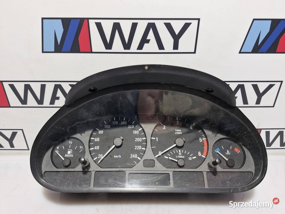 BMW E46 LICZNIK ZEGARY EUROPA ORYGINAŁ 4117708 osobowe sprzedam