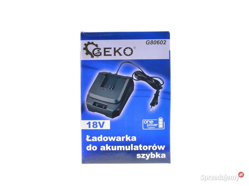 Ładowarka do akumulatorów Liion 18V Szybka