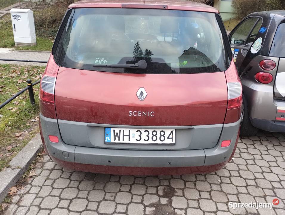 Reno scenic 2 2009 r 15 dci 100 przebieg 216 Warszawa sprzedam