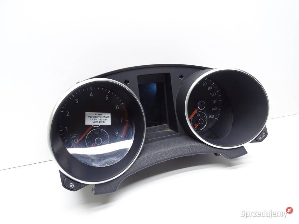 LICZNIK ZEGARY ZEGAR 5K0920970M 12 TSI VW GOLF osobowe Wyposażenie wnętrza małopolskie sprzedam