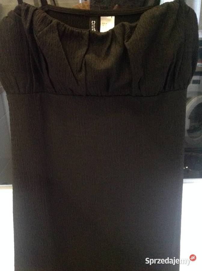 Mini Sukienka Letnia Mała Czarna DIVERSE M j czarny Nowa Sól