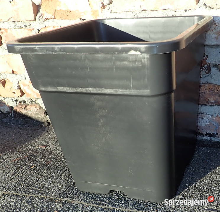 Doniczki produkcyjne P33 25L 33x33x34 kwadratowe Siewierz