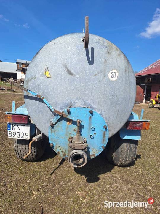 Beczkowóz 4000L Naprawa