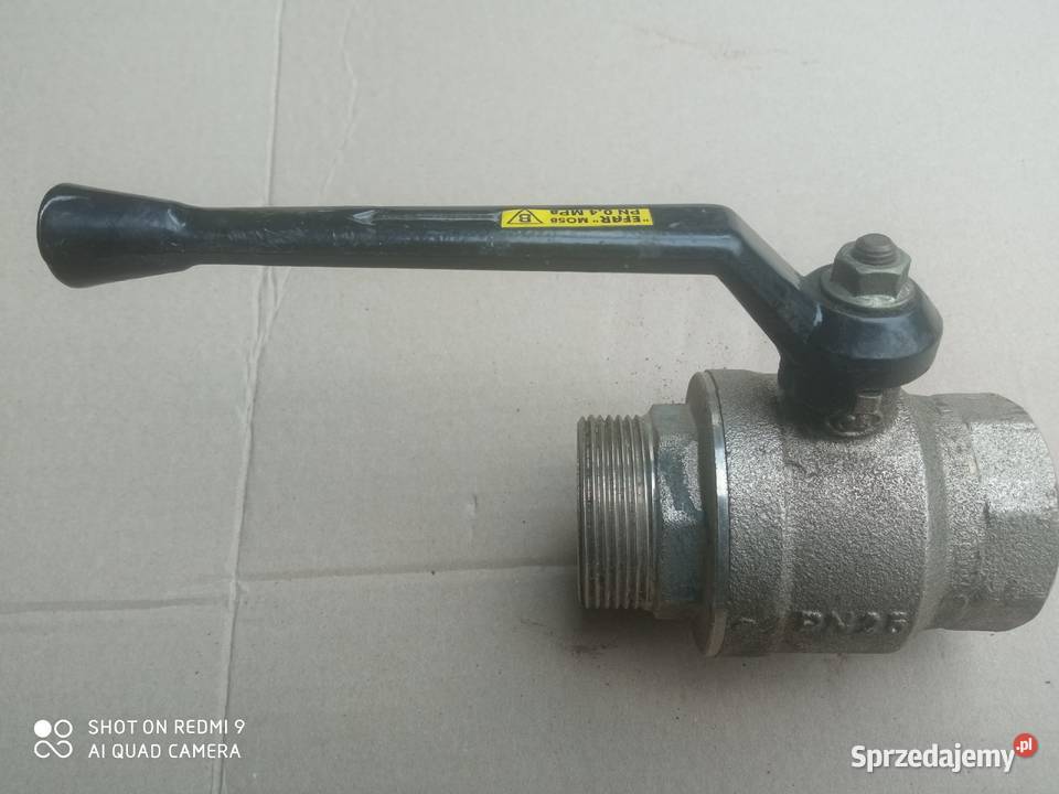 Zawór kulowy hydrauliczne na ciepłą i zimną wodę Żagań sprzedam