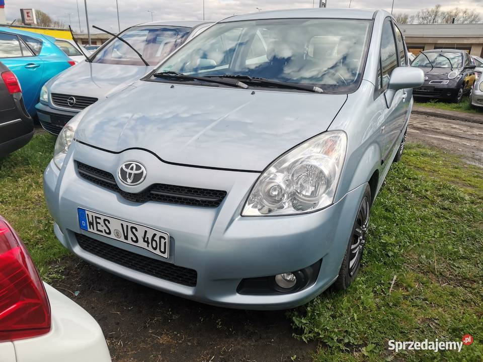 7 osobowa Toyota Corolla Verso z Niemiec wersja MPV małopolskie Tarnów sprzedam