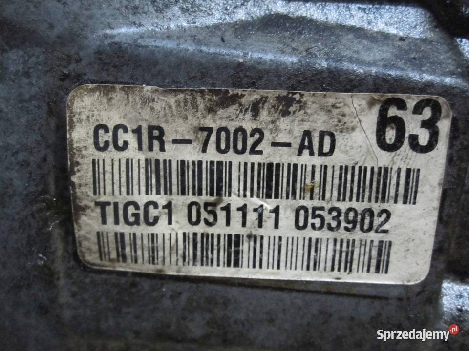 TRANSIT 22 TDCI EU5 DRFB DRFA RWD 100 skrzynia Kielce