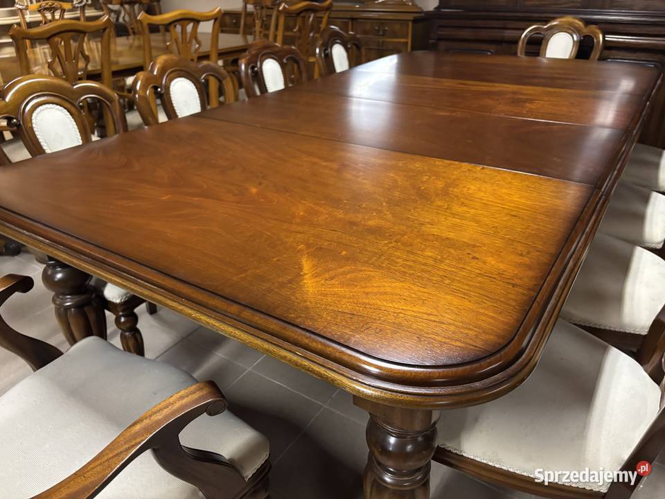 Stylowy Angielski Zestaw Rozkładany Stół 10 lubuskie