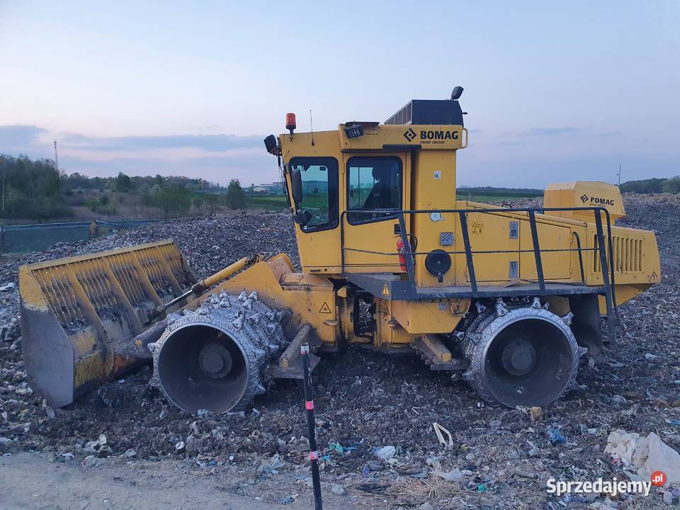 BOMAG Usuwanie Usunięcie Walce Walec Wyłączanie Busko-Zdrój