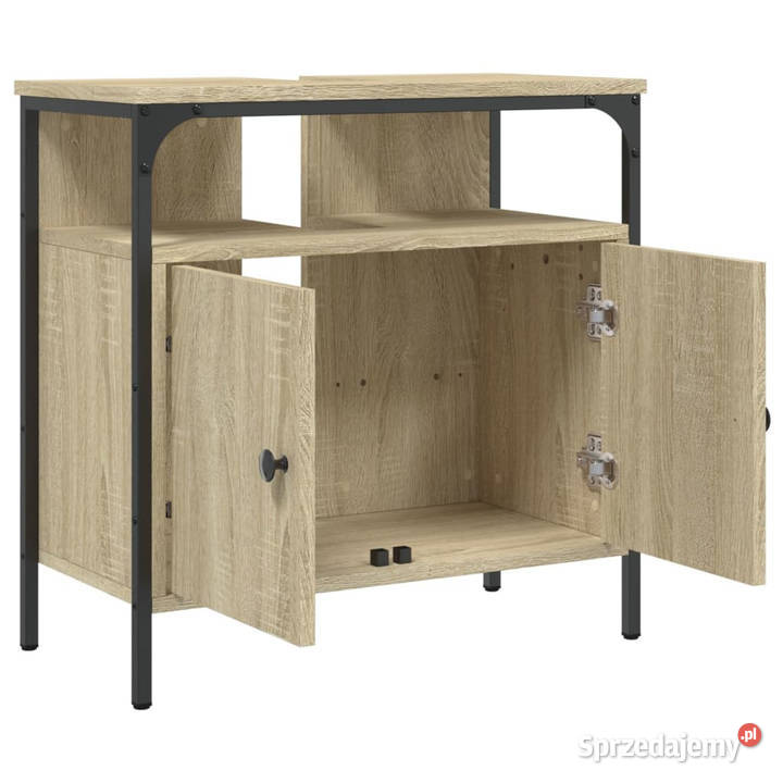Szafka pod umywalkę dąb sonoma 60x30x60 WM842437 Warszawa