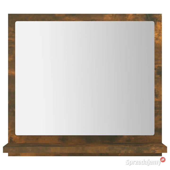 Lustro łazienkowe przydymiony dąb 40x105x37 mazowieckie Warszawa