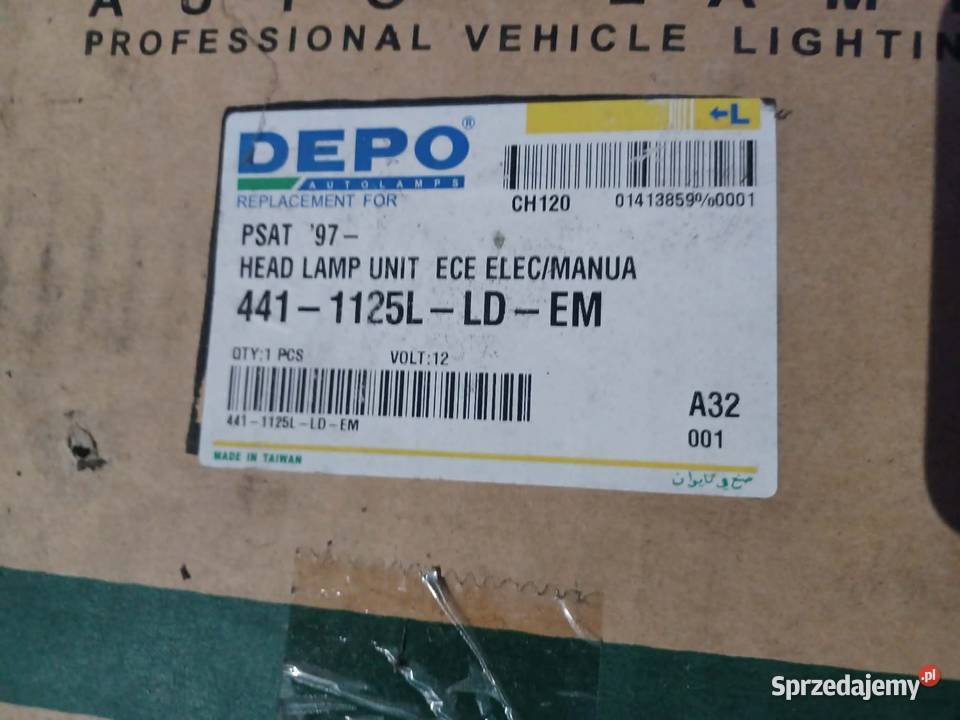 Reflektory Passat DEPO 4411125LLDEM 4411125RLDEM Łódź