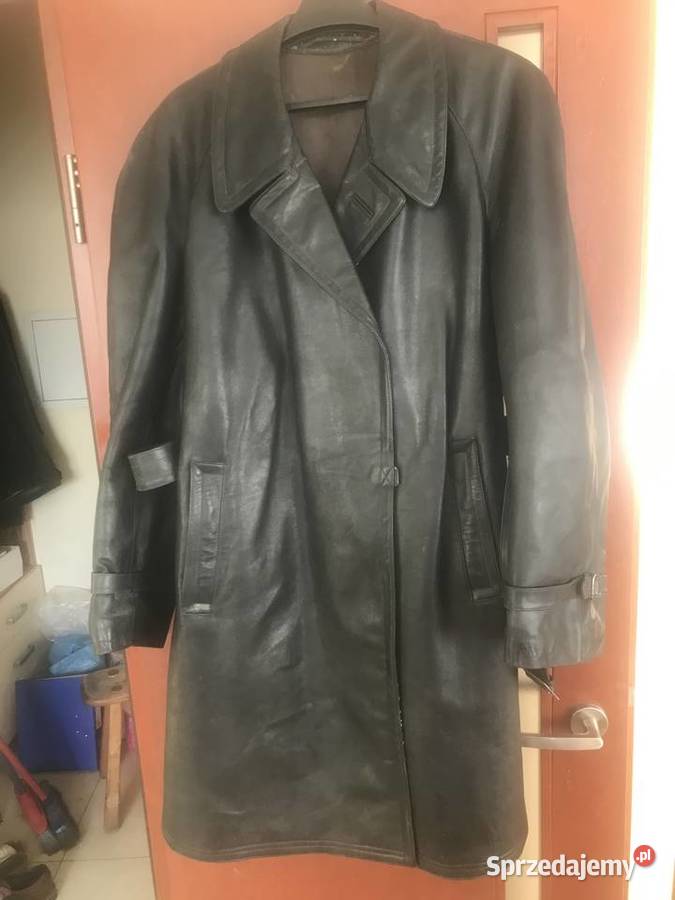 Płaszcz skórzany męski Warszawa