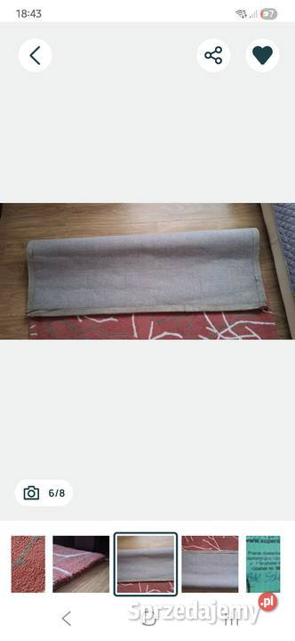 Dywan Ikea terakota 138x197 Gdańsk