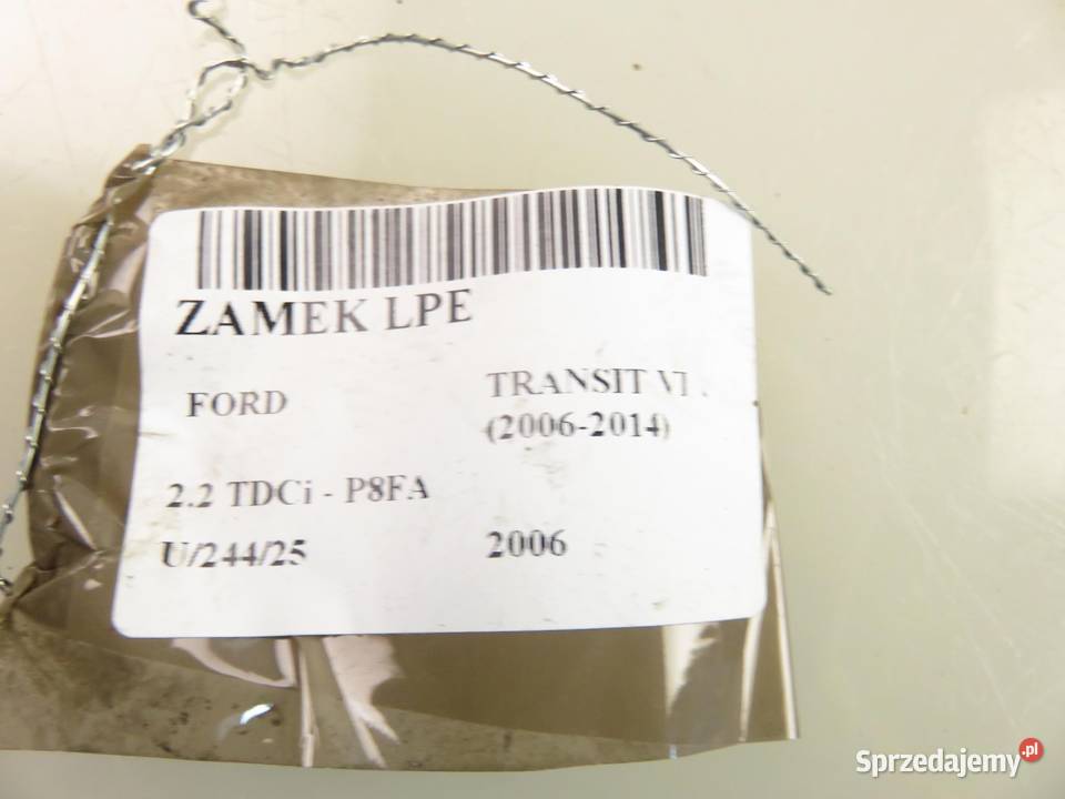 ZAMEK LEWY PRZEDNI FORD TRANSIT MK6 9 PIN osobowe