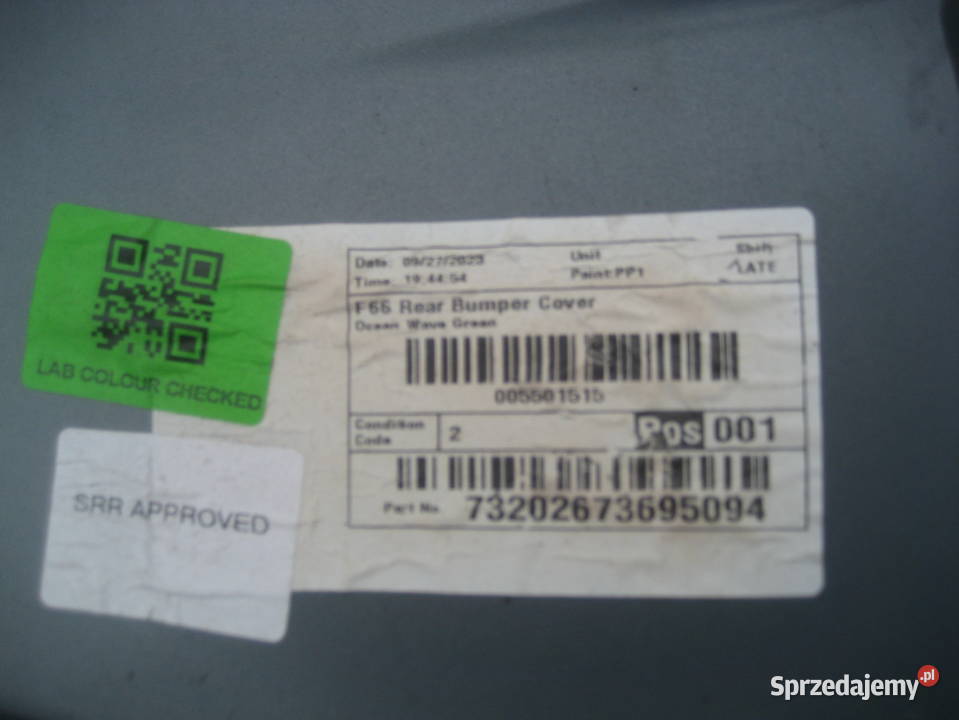 mini cooper f66 25r zderzak tył 6xpdc 5a2f9f0 Rakoniewice sprzedam