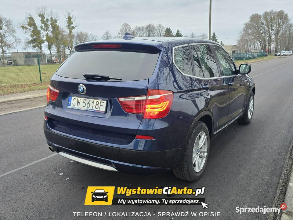 BMW X3 Telefon 604247799 Włocławek F25 2010